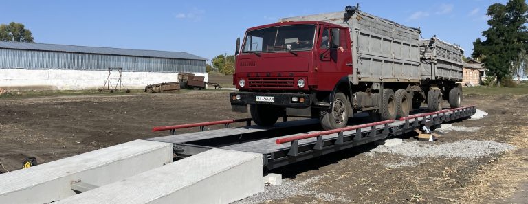 автоваги дніпро металеві Автомобільні ваги 18м 80т